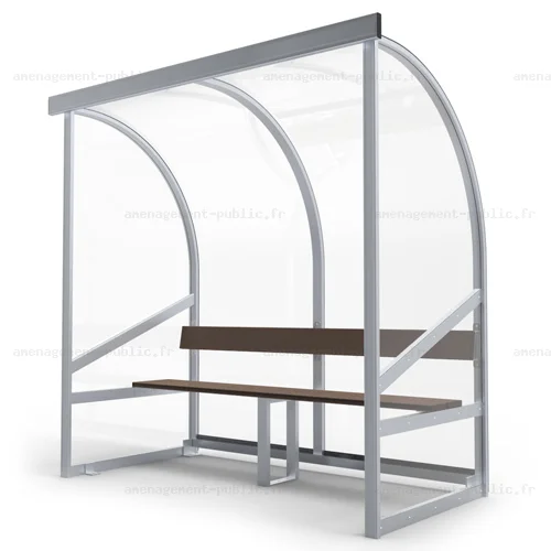 Banc de touche 4 places pour aménagement des stades